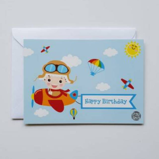 

Kartu ucapan ulang tahun / birthday card + amplop