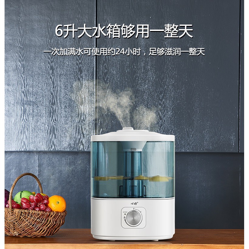 JSQ25 - Double Mist Humidifier - Mesin Uap Kapasitas Besar 6L