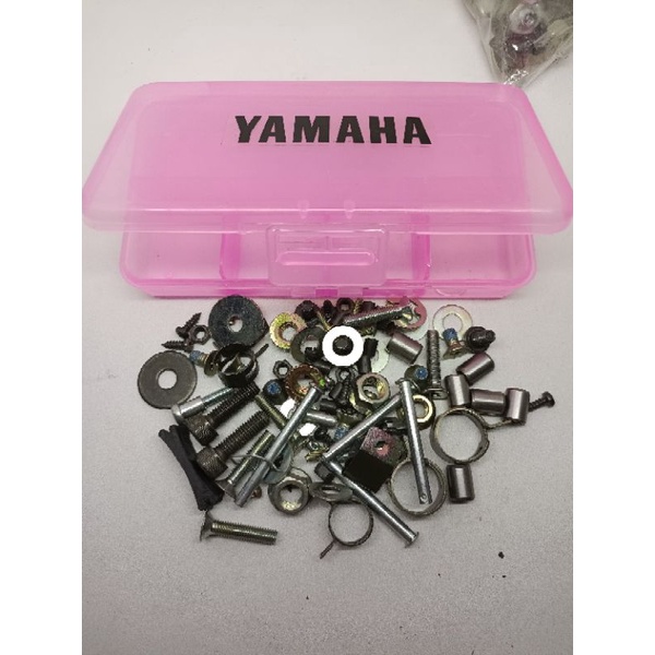 Baut baut mesin bodi body rangka mur as baut ring dll untuk Yamaha Rxk Rx king Rxs Rxz Rzr Rx100 Dt1