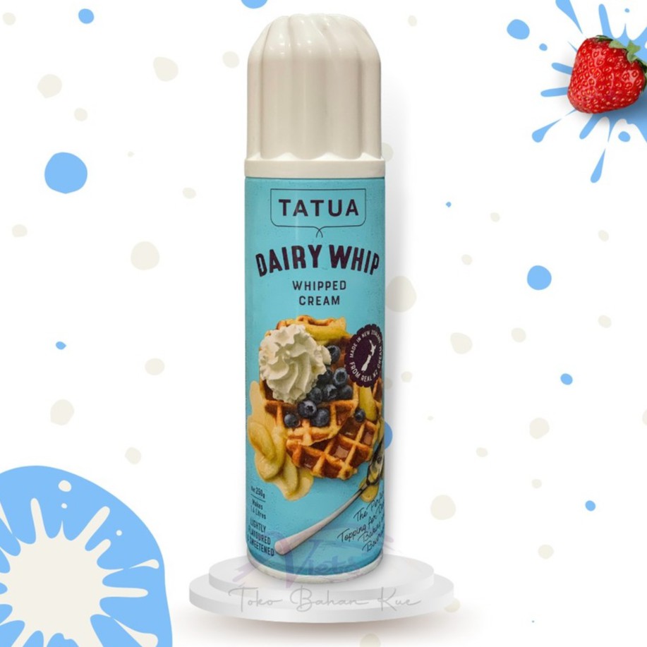 Tatua Dairy Whip Whipped Cream Aerosol