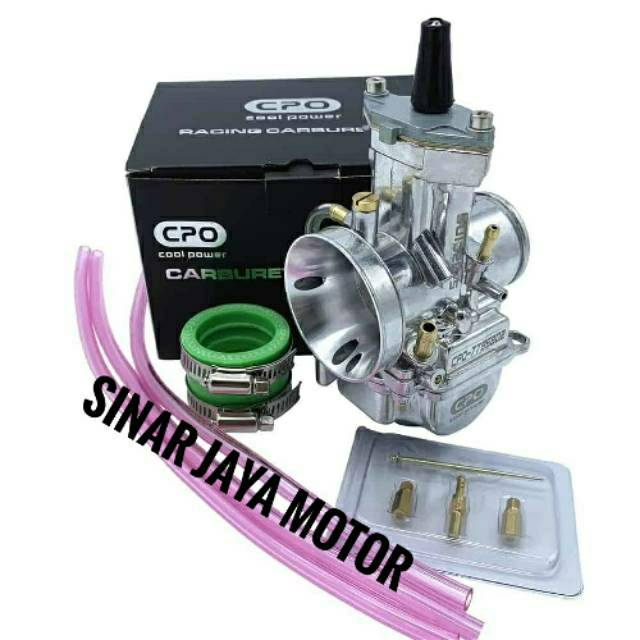 Karburator Pwk 34 CPO Crum Power jet Plus Jarum Pj Mj  Karbu