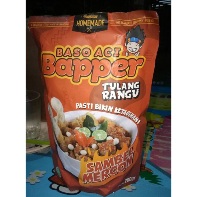 

Baso aci Bapper tulang rangu Mercon