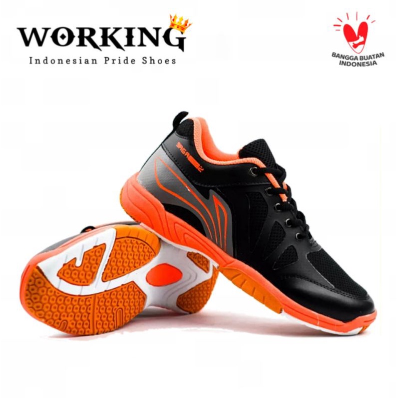WORKING Saga Original Sepatu Sneakers Pria Sepatu Sneaker Sepatu Sneaker Cowok Spatu Sneakers Spatu 