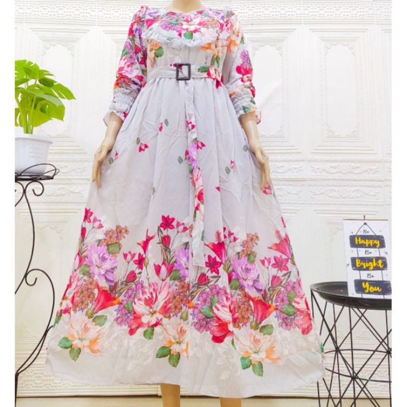 gamis ceruty rempel dada