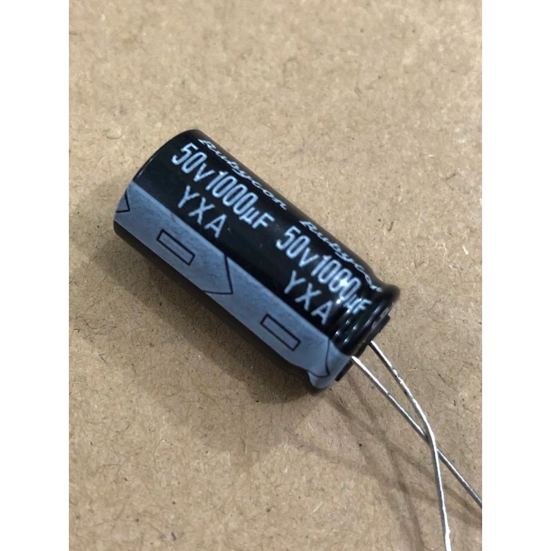 100Pcs Capacitor Elco 1000uf 50v Kapasitor Elko 1000uf 50v