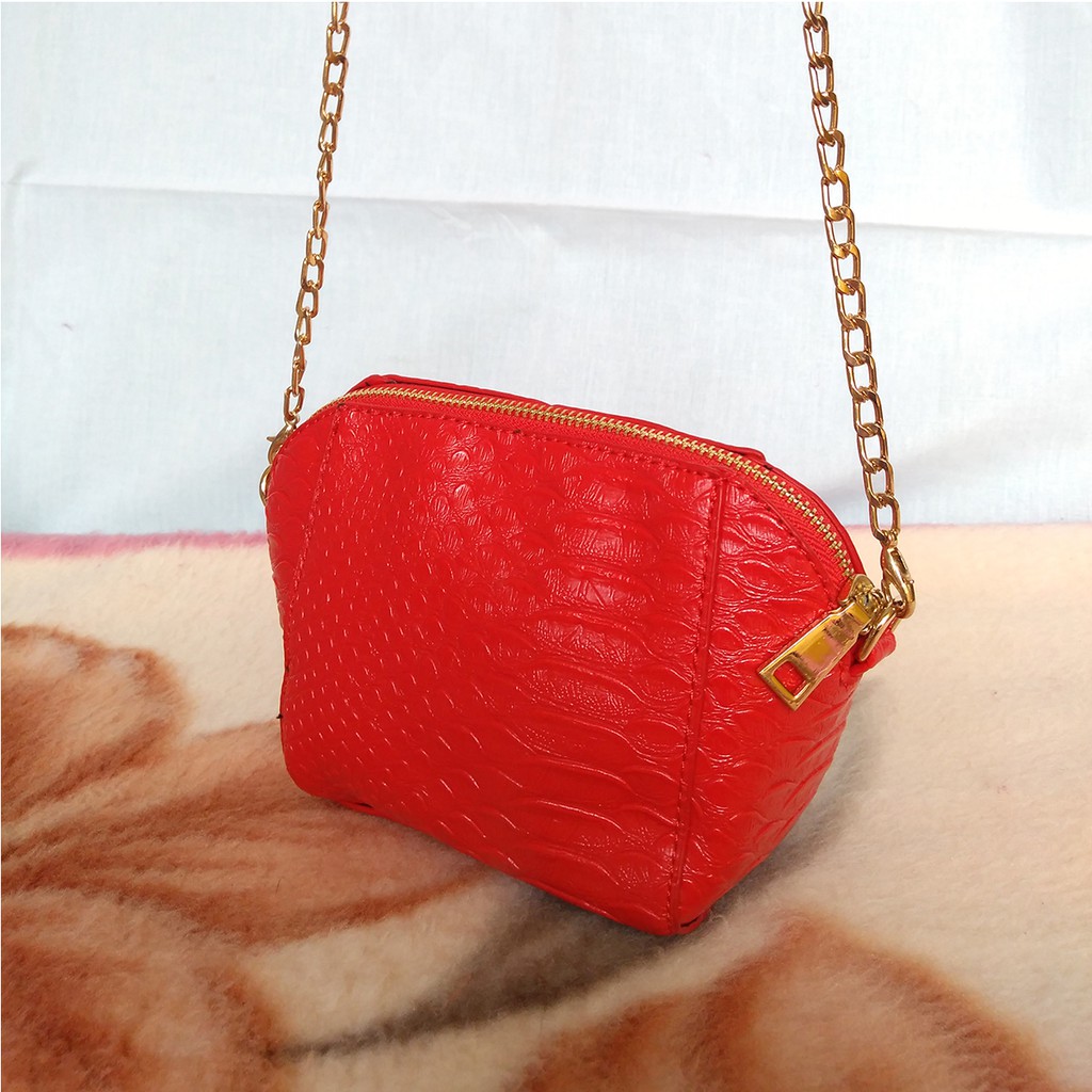 Girl sling bag high quality PU leather