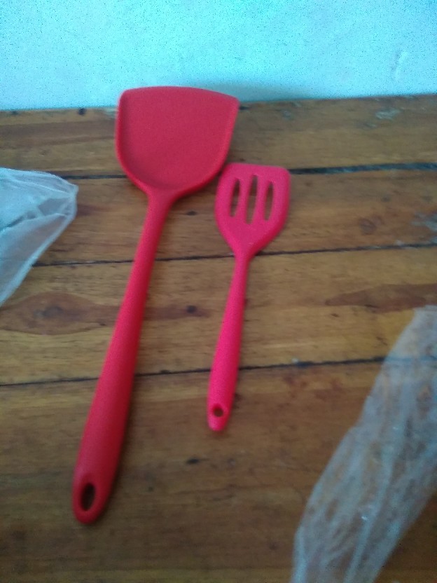 Sutil Spatula Sodet Silikon Spatula Tahan Panas Sodet Alat Masak Wajan