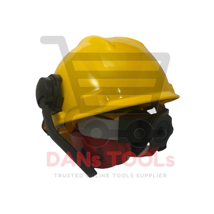 Helm Topi Proyek Set Ear Muff Putar - Fastrack V-Gard - Safety Helmet