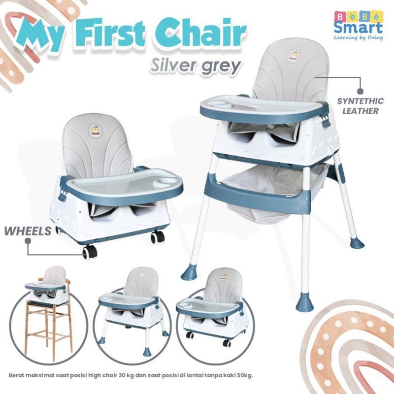 NEW ARRIVAL!BEBE SMART MY FIRST CHAIR/KURSI MAKAN BAYI