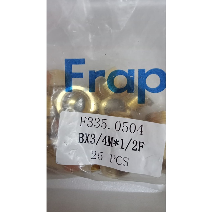 Reducing Bush 3/4&quot;F x 1/2&quot;M Frap