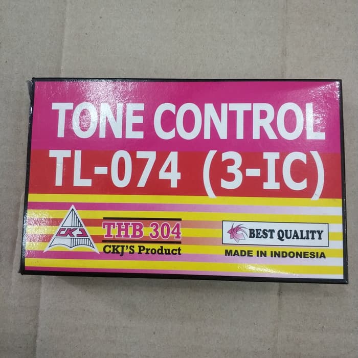 Tone Control TL-074 (3-ic) / Tone control 3ic / tone control THB 304