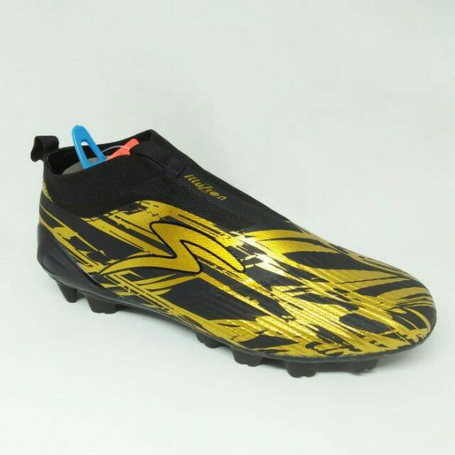 Sepatu bola specs original Accelerator Illuzion FG GOLD (tanpa tali)