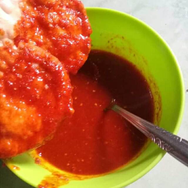 

Kemplang panggang khas palembang
