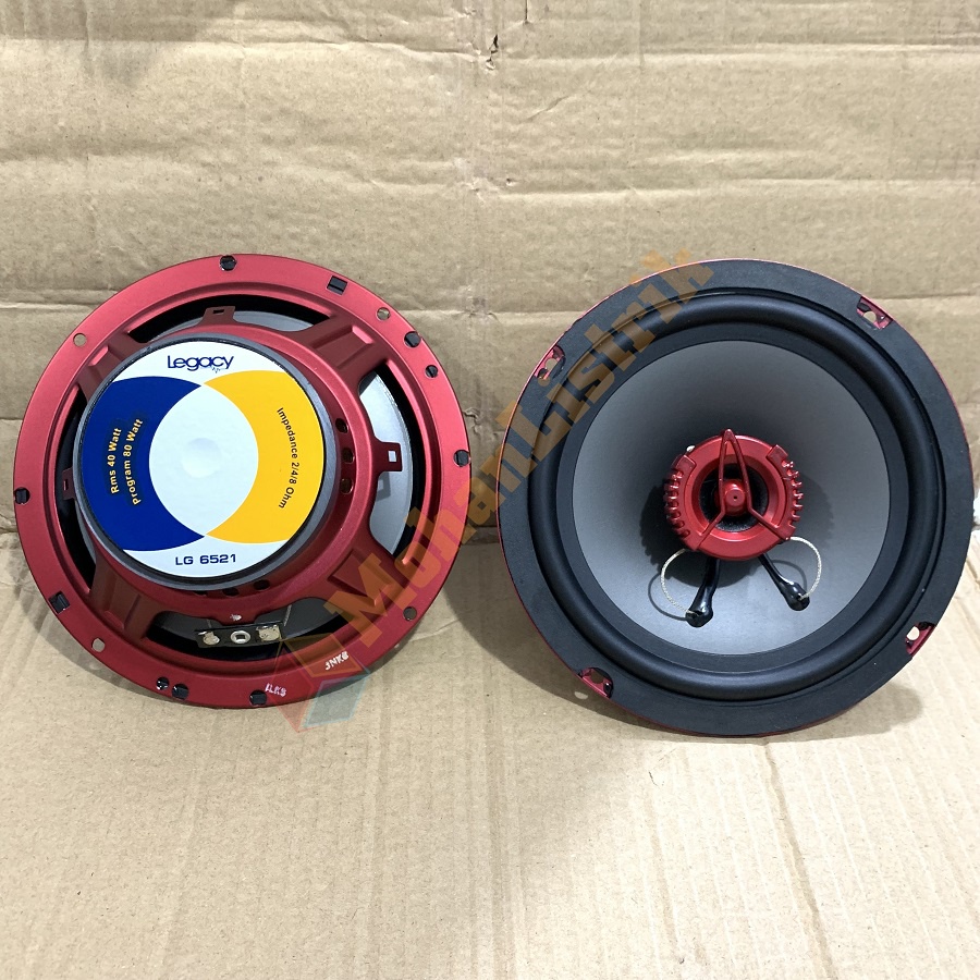 Speaker Coaxial Speaker Pintu Mobil Legacy LG-6521 6.5 Inch 6.5&quot; 6IN  Suara Mantap 1 Pasang