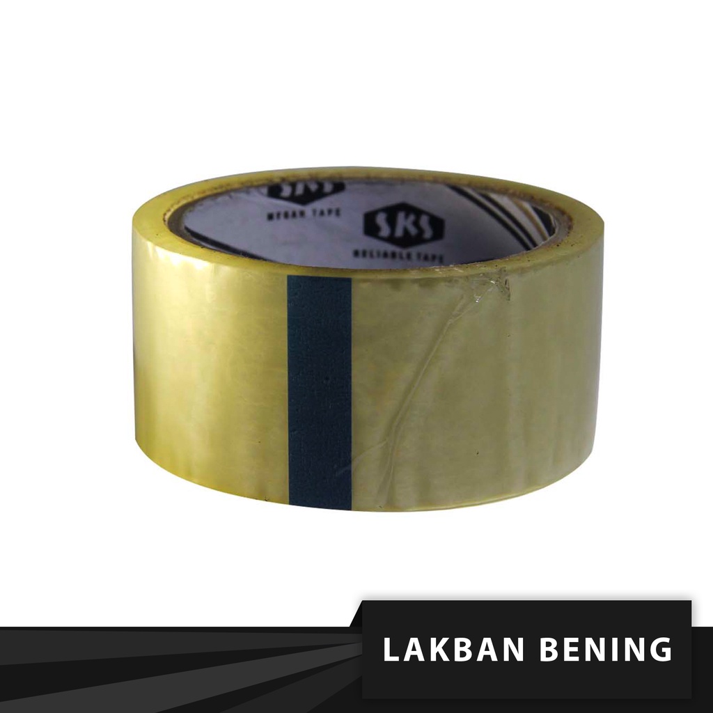 

LAKBAN / LAKBAN BENING / LAKBAN BENING 2 INCH / LAKBAN BENING SKS 50 DAN 90 YARD