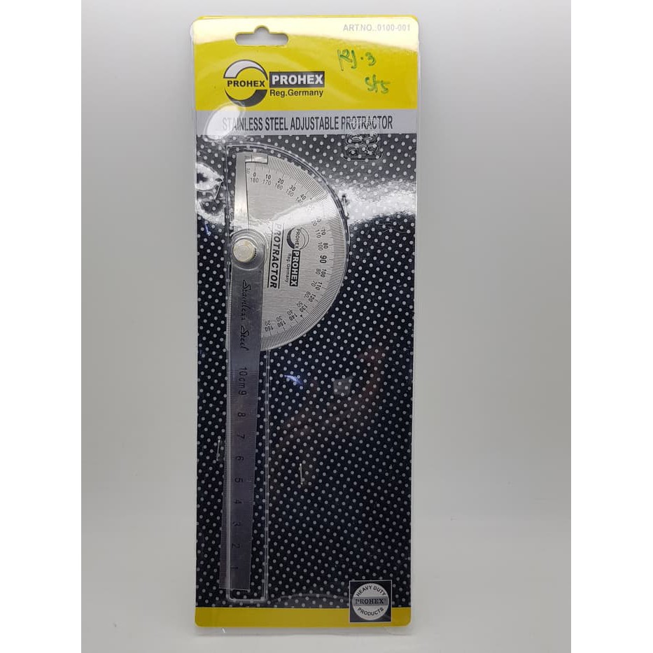 Busur Derajat - Protactor - Alat Ukur Sudut - Penggaris Sudut-3