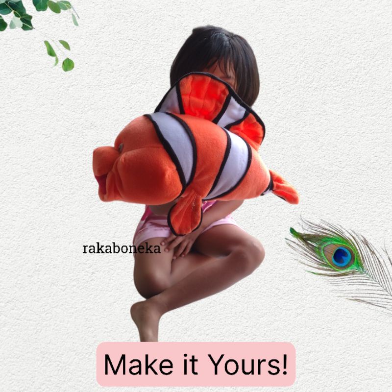 Boneka nemo #boneka ikan nemo ukuran L