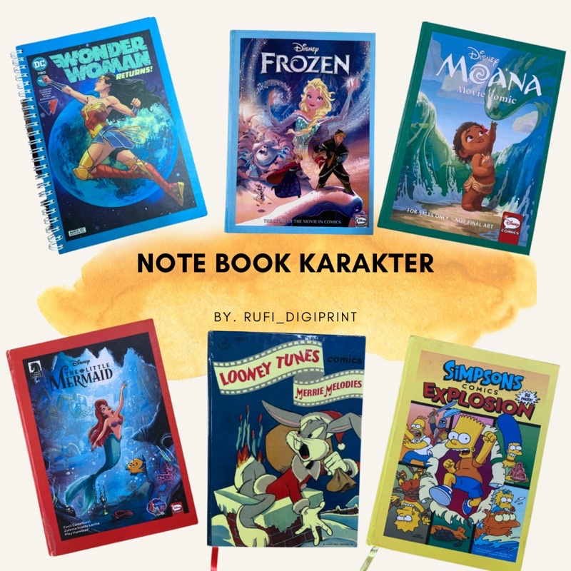 

NOTE BOOK KARAKTER