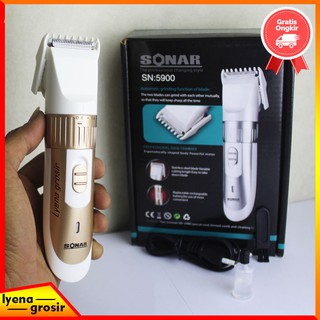 ALAT CUKUR  RAMBUT  SONAR SN 5900 HAIR CLIPPER CHARGER 