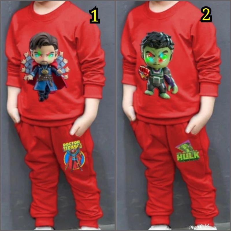 setelan pakaian anak laki laki 3 4 5 tahun/ kado ulang tahun anak laki