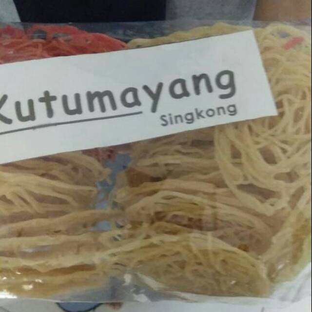 

Kutumayang original /kriuk terbuat dari singkong khas puncak