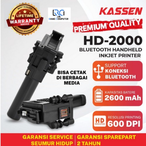 INKJET PRINTER HANDHELD KASSEN HD-2000 - HD2000 - FOR EXPIRED DATE