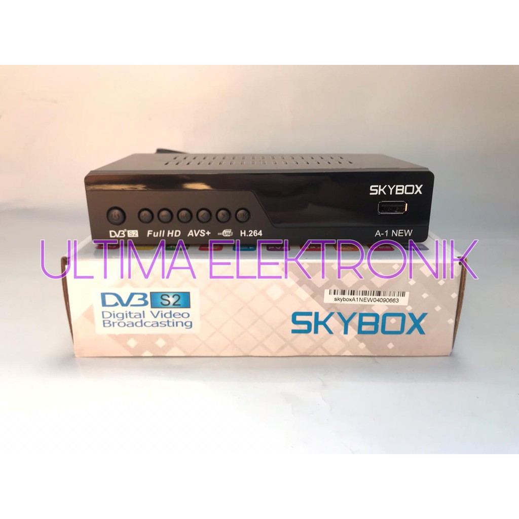 Receiver Decoder Skybox A1 New AVS  8mb untuk Parabola