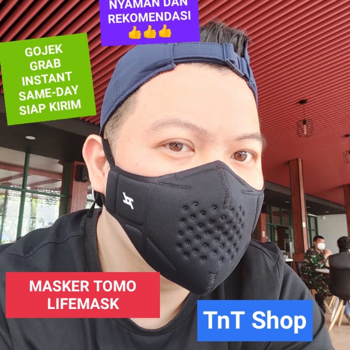 MASKER TOMO LIFEMASK ORIGINAL RESMI