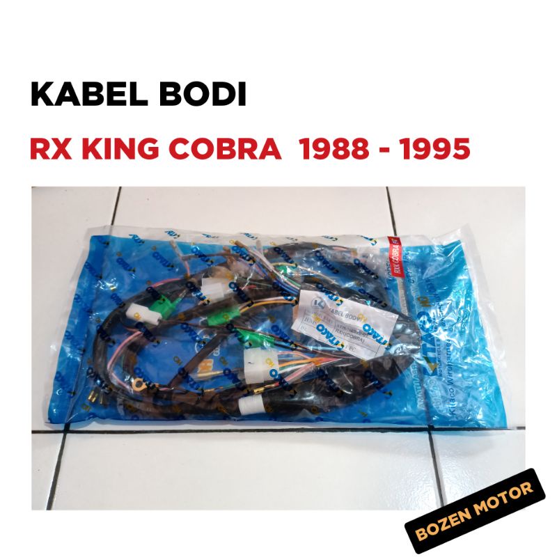 Kabel Body RX King Cobra 1988 1989 1990 1991 1992 1993 1994 1995 Cable Bodi 1 Set Old Lama Kobra RXK