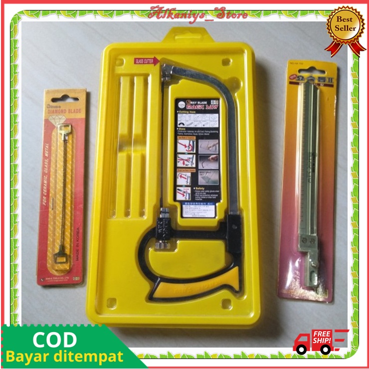 Gergaji Tangan Multifungsi Buatan Korea / Gergaji Magic Saw 1 Pemotong Kayu Paralon Kaca atau Kerami