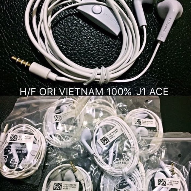 Handfree Earphone Headset Samsung J1 Ace Ori Vietnam