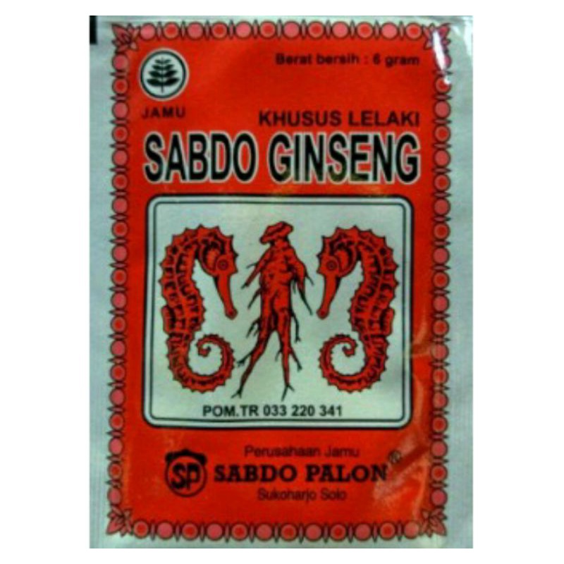 

Jamu SabdoGinseng Sabdo Palon Isi 10 sachet