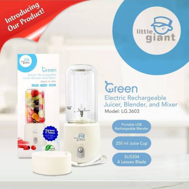 Little Giant  Rechargeable Juicer Blender Mix