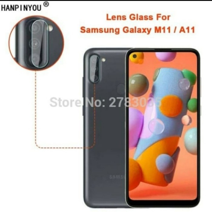 Tempered Glass Camera Samsung M11 - Anti Gores Kamera Samsung M11 - SC