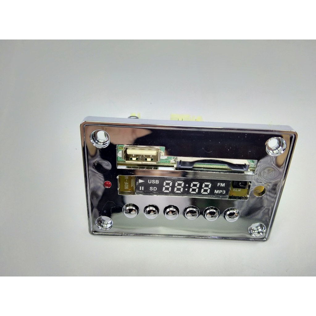 kit panel PCB Panel Modul Kit USB Mp3 memory card radio FM  Rakitan