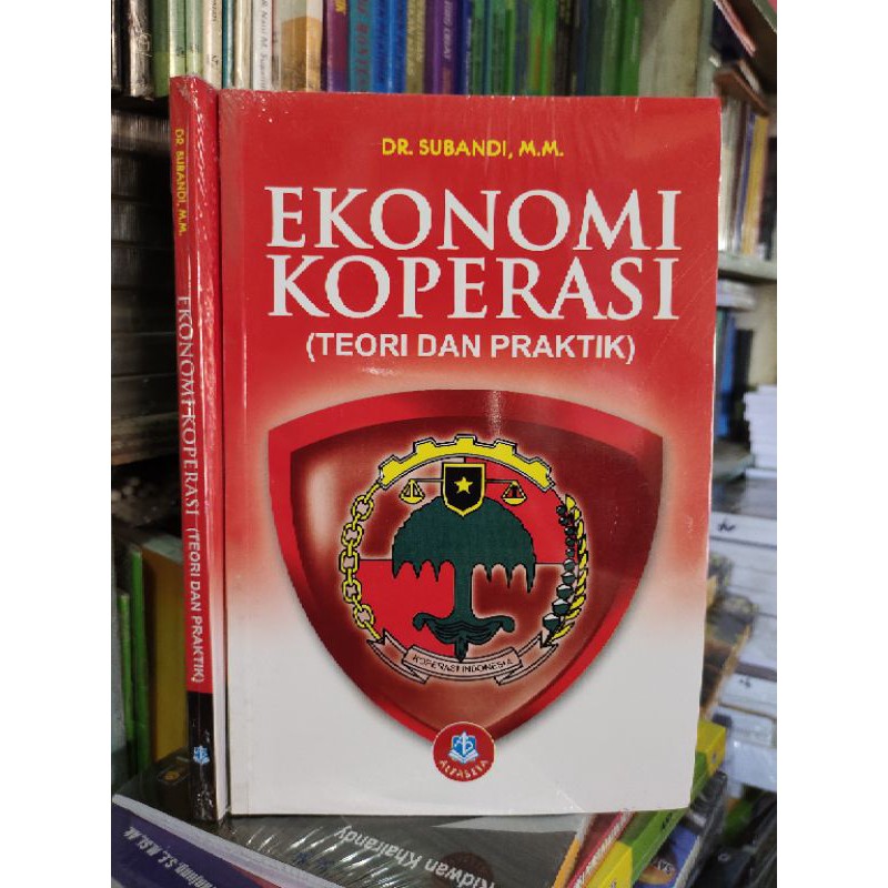 BUKU EKONOMI KOPERASI TEORI DAN PRAKTIK - ALFABETA ORIGINAL