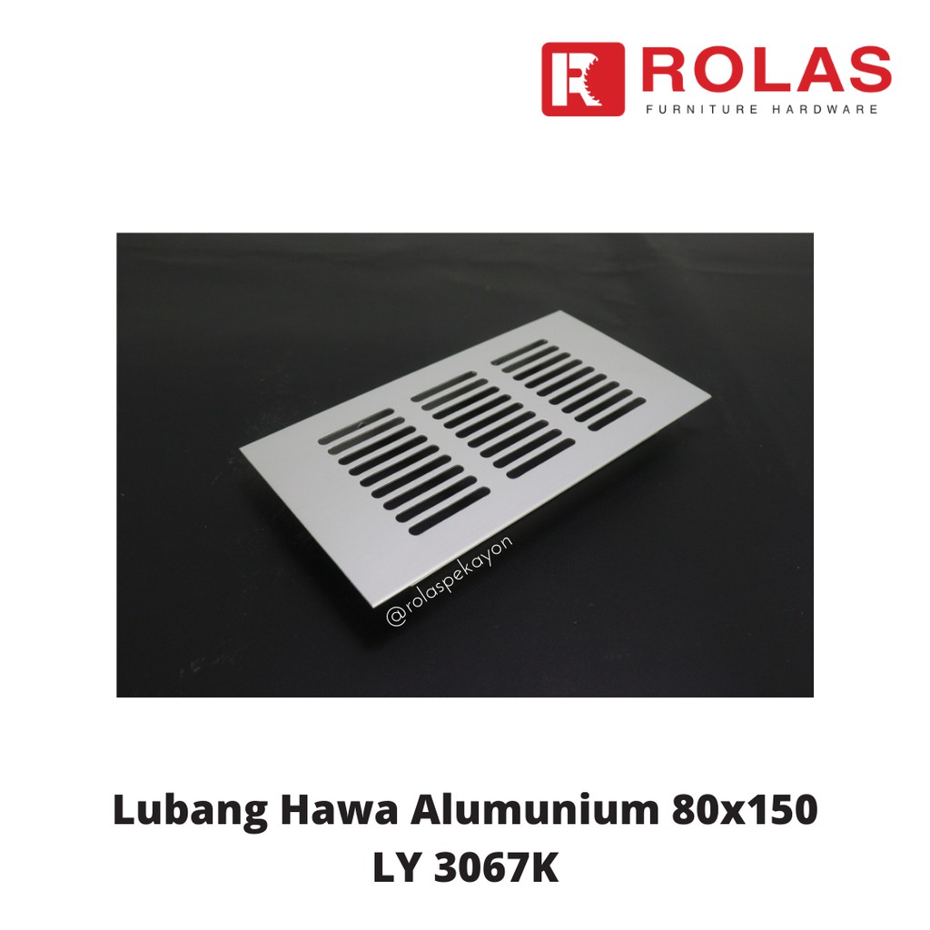 Lubang Hawa Alumunium 80x150 LY 3067K / LUBANG HAWA KOTAK
