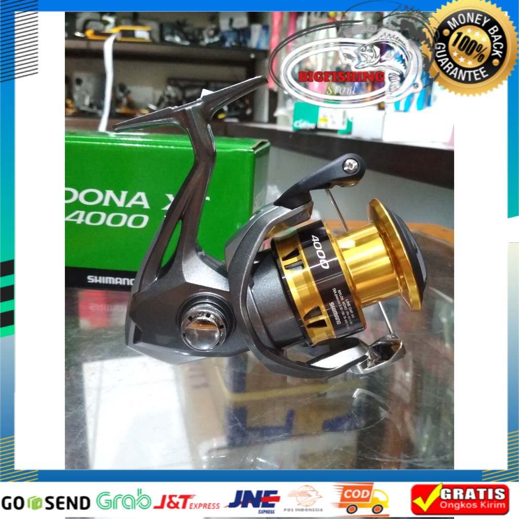 Reel Fishing Shimano Sedona XT 4000 11Kg Original TERBAIK
