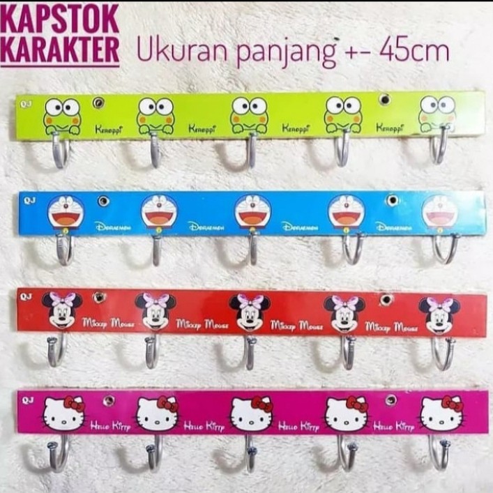 [COD] CAPSTOK KARAKTER - GANTUNGAN BAJU KARAKTER LUCU