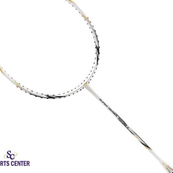 Bagus  New Limited X Series Raket Badminton Lining Super Series SS 98 X White Dark Grey ....