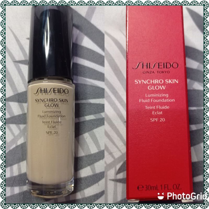 fluid foundation shiseido (original)