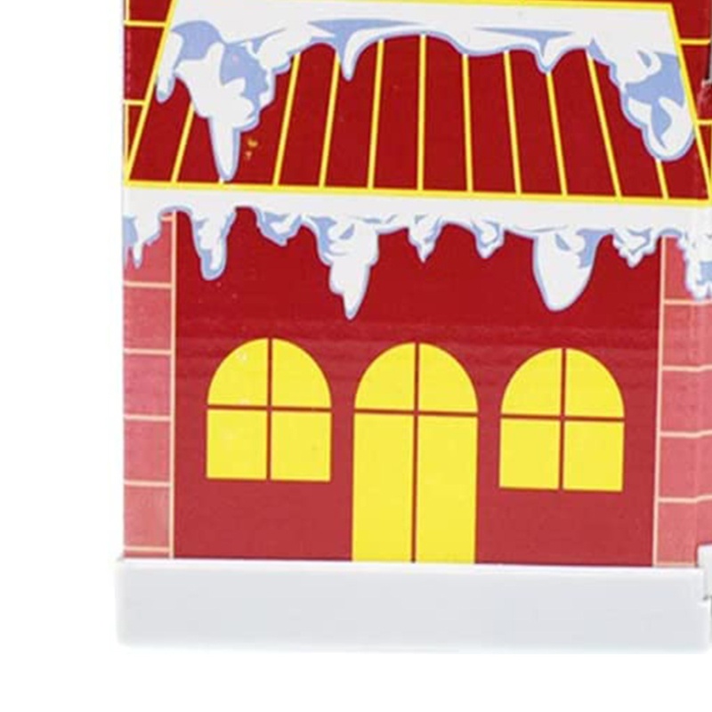 Mary Electric Chimney Climbing Santa Claus Dengan Musik Dekorasi Natal Mainan Mewah