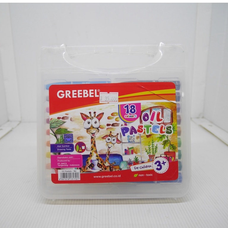 

KRAYON GREEBEL OIL PASTELS 12/18/24/36/55 WARNA