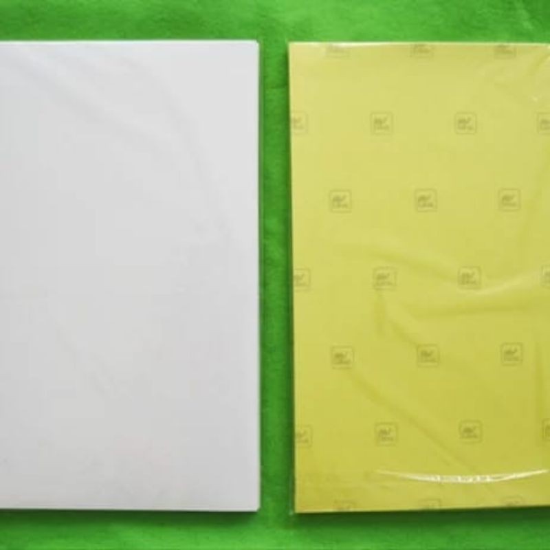 

stiker bontak kilap/cast coated/camel/ukuran folio/f4/bontak cast coated