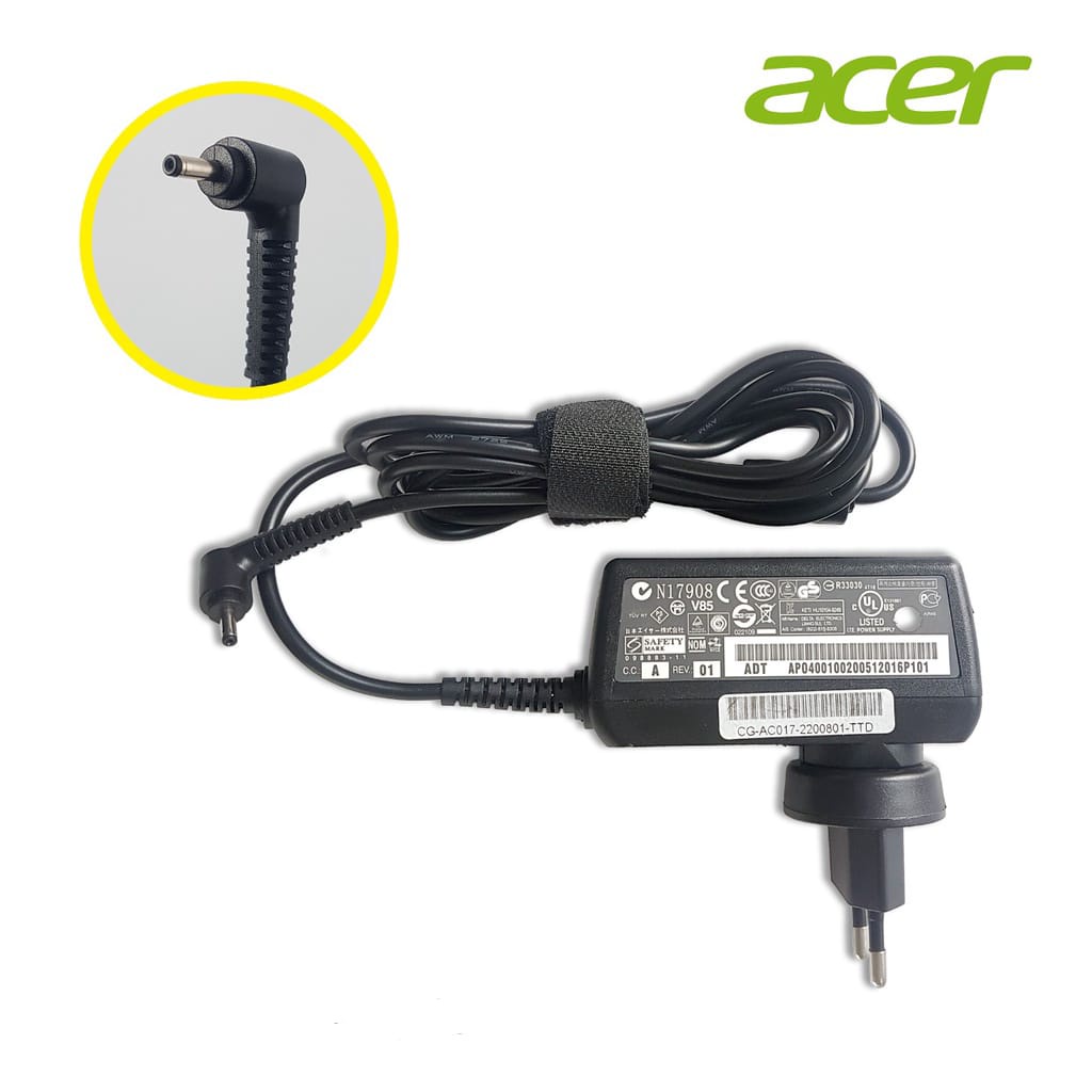 ADAPTOR CHARGER LAPTOP ACER 12V 2A "WALL TYPE"