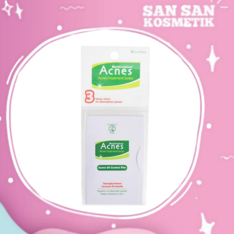 Acnes Oil Control Film 50 Sheets