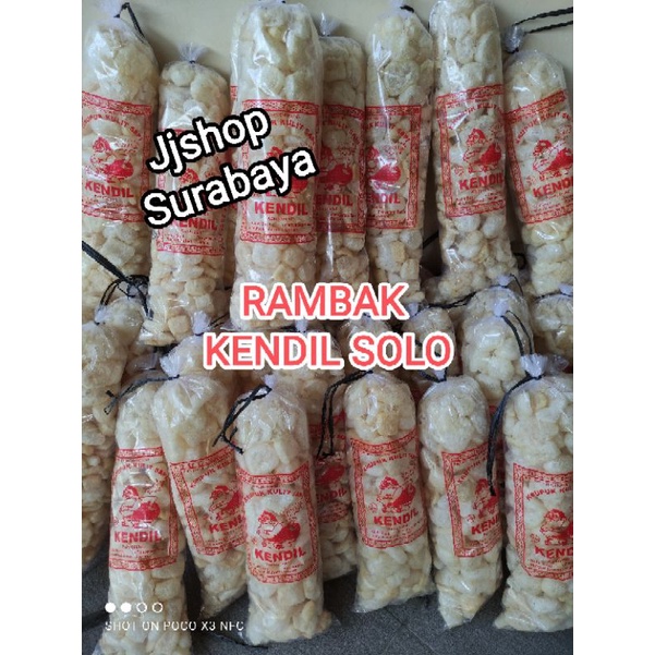 TERMURAH dan Gratis ongkir Rambak kendil Solo  rambak surabaya original 275gram asli