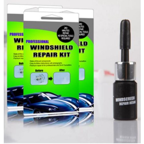 Winsil Winshield Lem Kaca Retak Lem Perekat Kaca Mobil Layar LCD Hp Handphone Windshield Repair Kit Glass