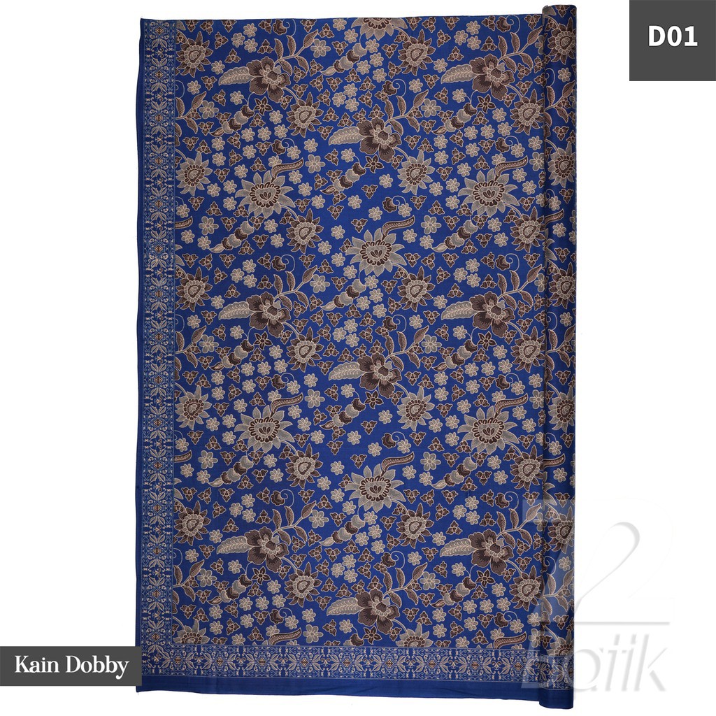 KAIN BATIK PREMIUM Dobby Motif Kembang Warna Biru Blue Dolbi Dobi Doby Viscos 728737 Cap 72 Jarik Jarit Samping Kebat Panjang Batik Dobby Modern Premium Bahan Seragam Batik Pernikahan Kantor Keluarga Murah Kamen Jadi Batik Bali Lembaran