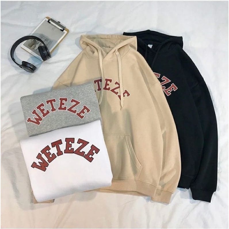 HOODIE JUMPER WETEZE - HOODIE FLEECE JAKET SWEATER WETEZZE